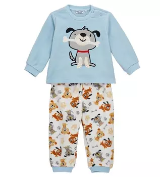 Пижама с длинным рукавом для маленького мальчика