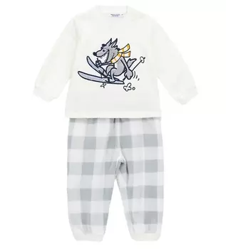 Пижама с длинным рукавом для маленького мальчика