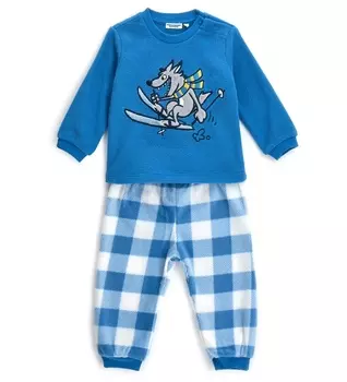 Пижама с длинным рукавом для маленького мальчика