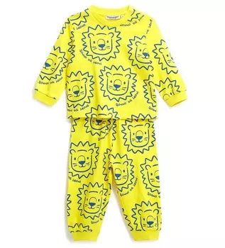 Пижама с длинным рукавом для маленького мальчика