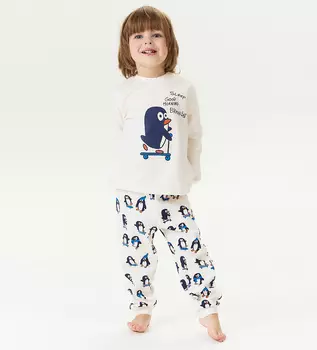 Пижама с длинным рукавом для маленького мальчика