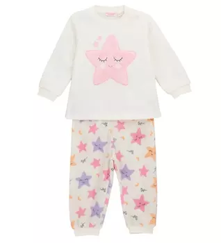 Пижама с длинным рукавом для маленькой девочки