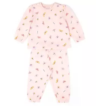 Пижама с длинным рукавом для маленькой девочки