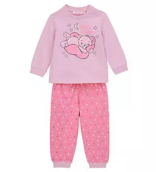 Пижама с длинным рукавом для маленькой девочки