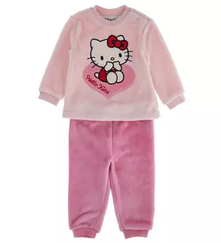 Пижама с длинным рукавом для маленькой девочки