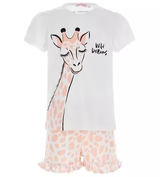 Пижама с коротким рукавом для девочки