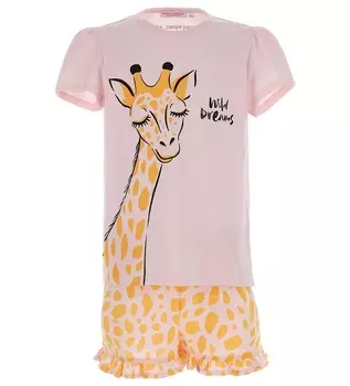 Пижама с коротким рукавом для девочки