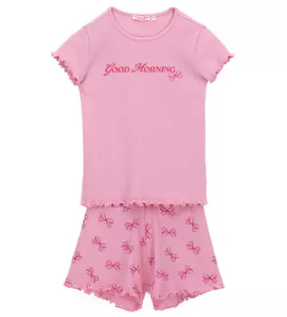 Пижама с коротким рукавом для девочки