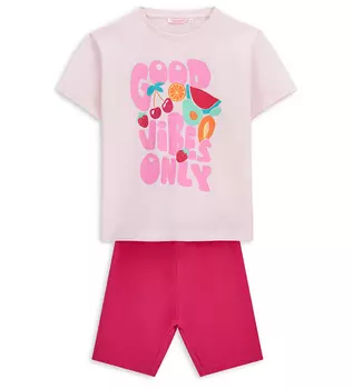 Пижама с коротким рукавом для девочки