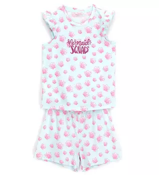 Пижама с коротким рукавом для девочки