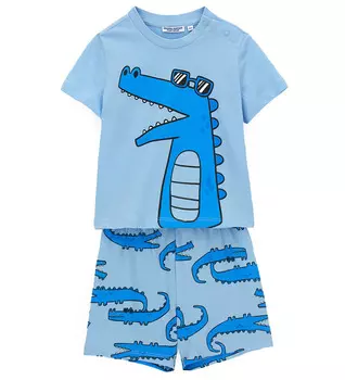 Пижама с коротким рукавом для маленького мальчика