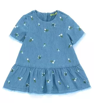 Платье для маленькой девочки Original Marines (12-18 месяцев (Рост 80-86))