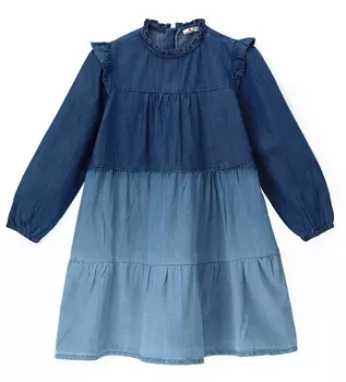 Платье джинсовое для девочки Original Marines (7-8 лет (Рост 122-128))