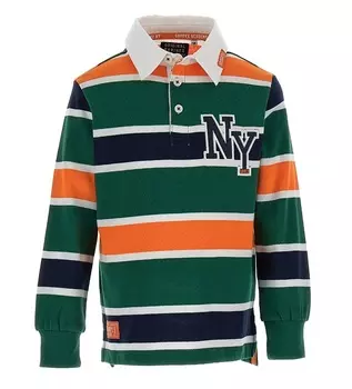 Поло с длинным рукавом для мальчика