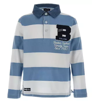 Поло с длинным рукавом для мальчика