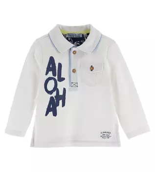 Поло с длинным рукавом для маленького мальчика Original Marines (18-24 месяцев (Рост 86-92))