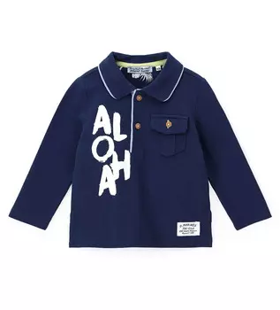 Поло с длинным рукавом для маленького мальчика Original Marines (30-36 месяцев (Рост 92-98))