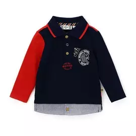 Поло с длинным рукавом для маленького мальчика Original Marines (6-9 месяцев (Рост 68-74))