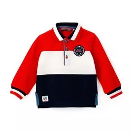 Поло с длинным рукавом для маленького мальчика Original Marines (9-12 месяцев (Рост 74-80))