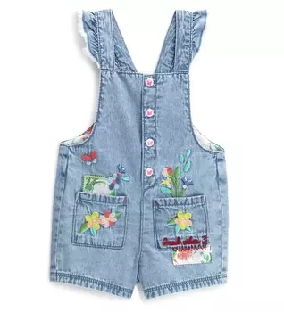 Полукомбинезон для маленькой девочки