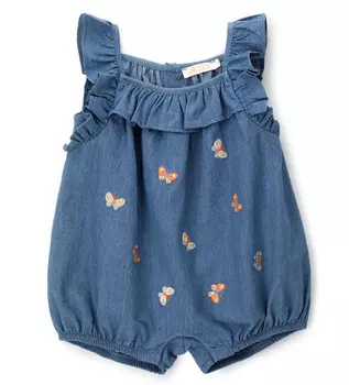 Полукомбинезон для маленькой девочки