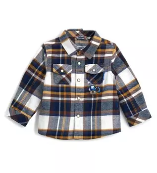 Рубашка с длинным рукавом для маленького мальчика