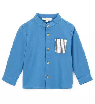 Рубашка с длинным рукавом для маленького мальчика