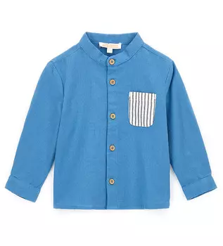 Рубашка с длинным рукавом для маленького мальчика
