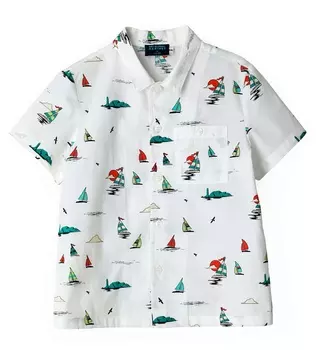 Рубашка с коротким рукавом для мальчика Original Marines (7-8 лет (Рост 122-128))