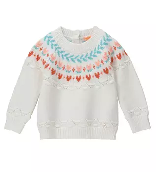 Свитер для маленькой девочки