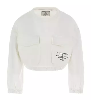 Свитшот укороченный для девочки