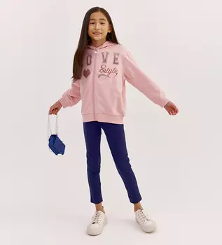 Толстовка на молнии для девочки