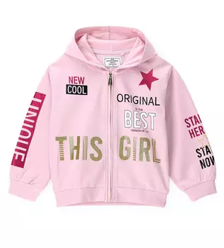 Толстовка на молнии для девочки Original Marines (11-12 лет (Рост 146-152))