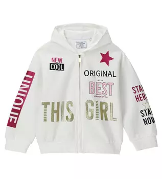 Толстовка на молнии для девочки Original Marines (3-4 года (Рост 98-104))