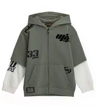 Толстовка на молнии для мальчика