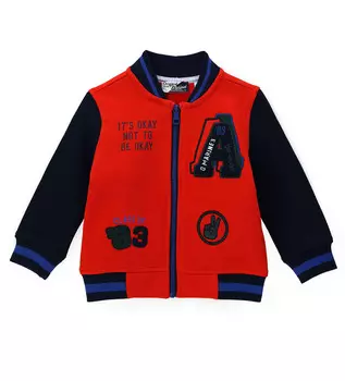 Толстовка на молнии для маленького мальчика