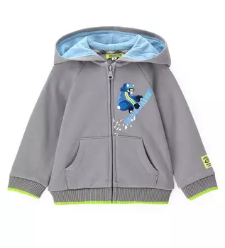 Толстовка на молнии для маленького мальчика