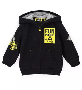 Толстовка на молнии для маленького мальчика