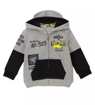 Толстовка на молнии для маленького мальчика