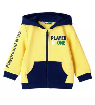 Толстовка на молнии для маленького мальчика