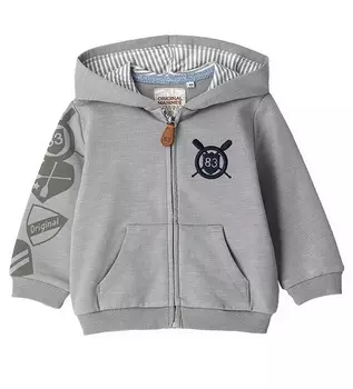 Толстовка на молнии для маленького мальчика