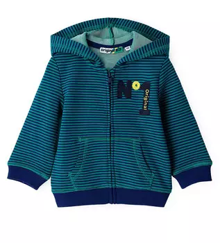 Толстовка на молнии для маленького мальчика