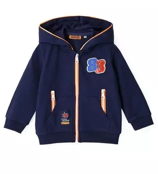 Толстовка на молнии для маленького мальчика