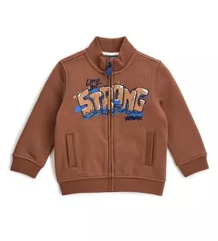 Толстовка на молнии для маленького мальчика