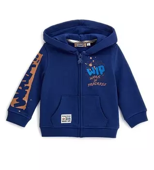 Толстовка на молнии для маленького мальчика