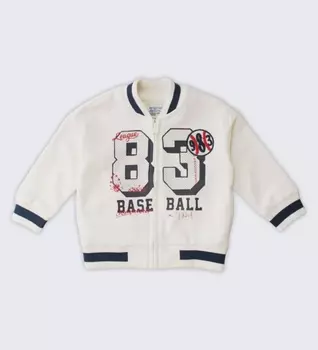 Толстовка на молнии для маленького мальчика