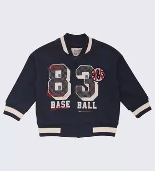 Толстовка на молнии для маленького мальчика