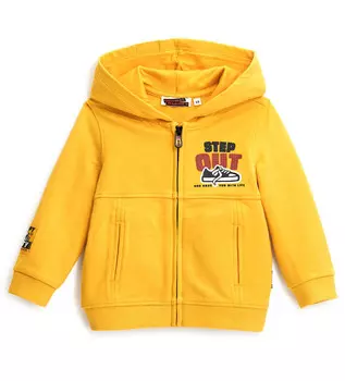 Толстовка на молнии для маленького мальчика