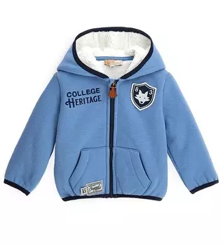 Толстовка на молнии для маленького мальчика