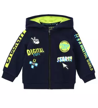 Толстовка на молнии для маленького мальчика Original Marines (24)